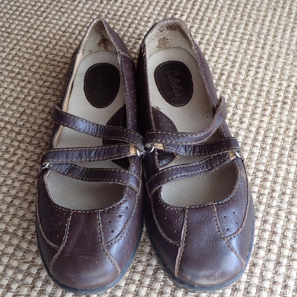 Brown Cabela's Mary Janes